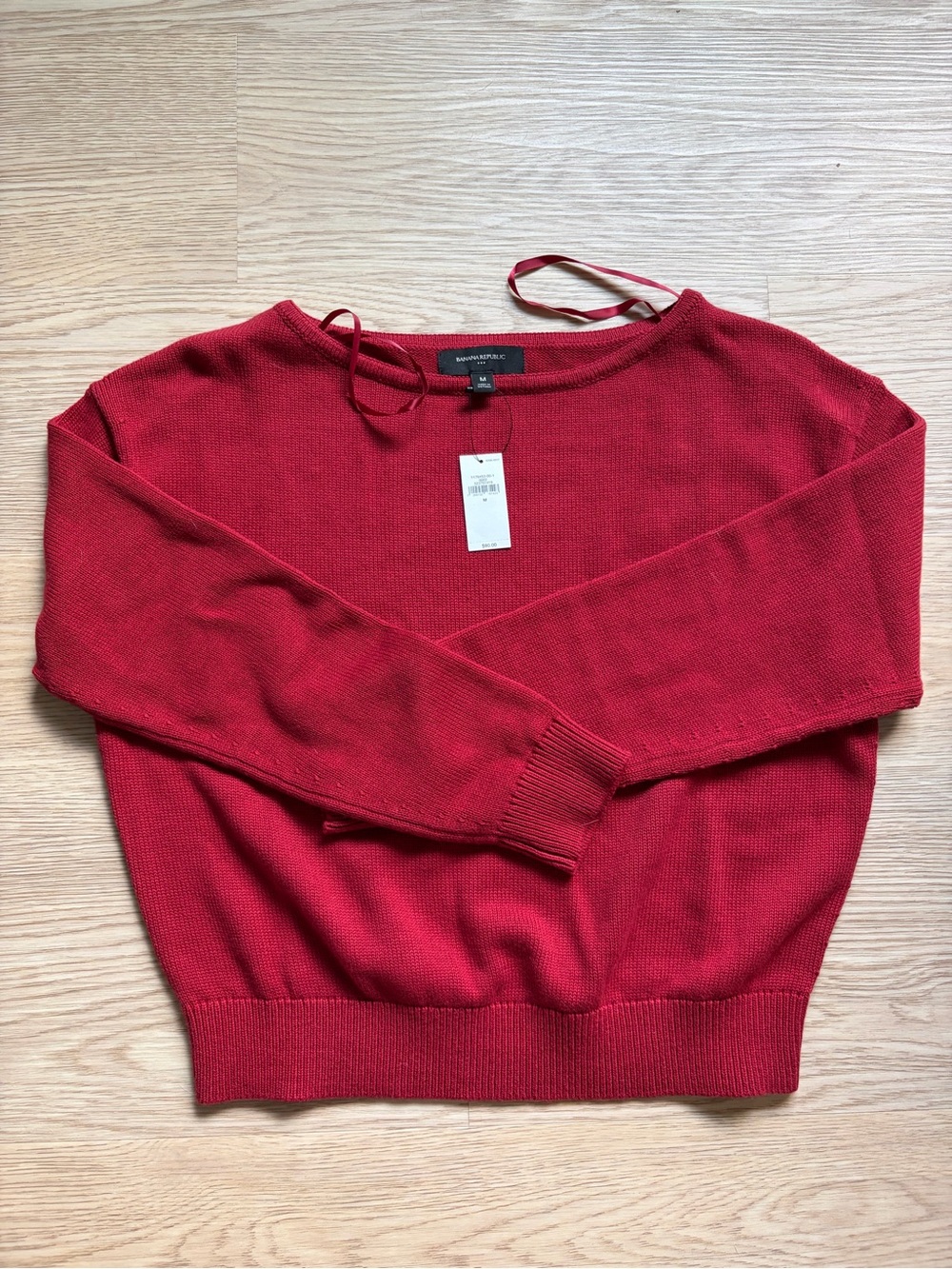 Banana Republic Red Women's Knit Sweater